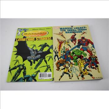 DC And Marvel Comics With Wall Decals, 4 Pieces