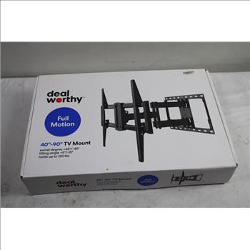 Deal Worthy Full Motion 40"-90" TV Mount