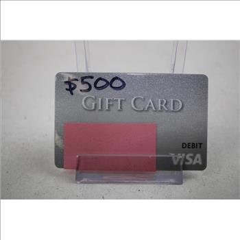 Debit Visa $500 Gift Card