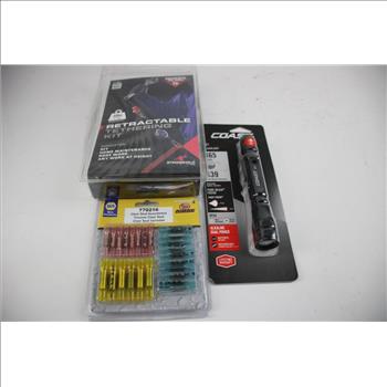 Deburring Tool, Flashlight, And More