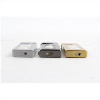 Decorative Butane Lighters, 3 Pieces