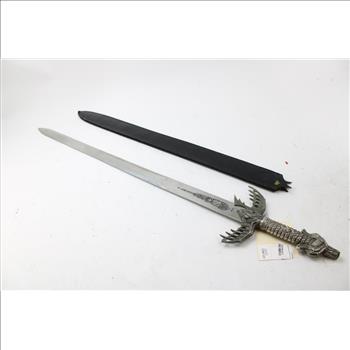 Decorative Dragon Handle Sword W/sheath