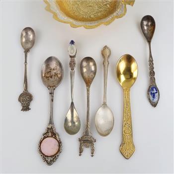 Decorative Tableware Includes Silver-plated, 8 Pieces