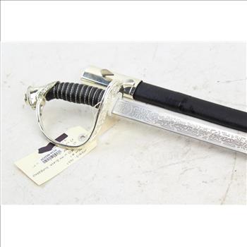 Decorative United States Marines Military Sword And Sheath