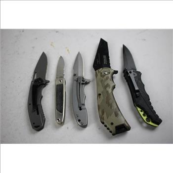 Defender And Other Knives, 5 Pieces