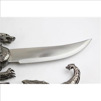 Defender Xtreme 8968 Fantasy Red Dragon Dagger And Scabbard