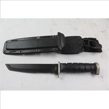 Defender Xtreme Fixed Tanto Blade Knife And Sheath