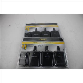 Defiant 3-Pack Wireless Indoor/Outdoor Remote Control Switch, 2 Pieces