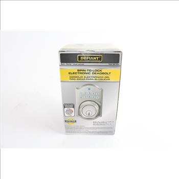 Defiant Spin-To-Lock Electronic Deadbolt