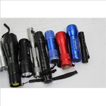 Defiant, Tactical, Utilitech+ More Assorted Flashlights 10 Pieces