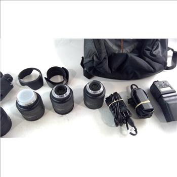 Dell Backpack, Camera Lenses And More, 5+ Pieces