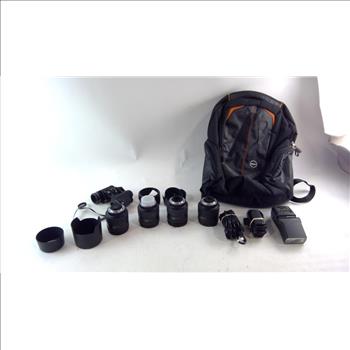 Dell Backpack, Camera Lenses And More, 5+ Pieces