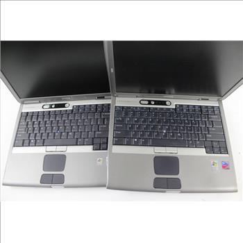 Dell Latitude D600 Laptop Notebooks, 2 Pieces