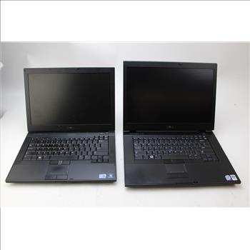 Dell Latitude Laptop Computers: 2 Items (Sold For Parts)
