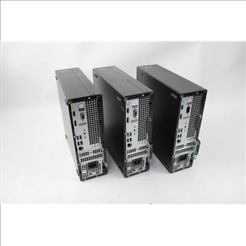 Dell OptiPlex 3080 Small Form Factor Desktop Computers, Lot Of 3