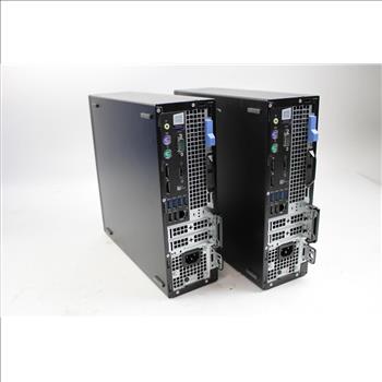 Dell OptiPlex 7040 Computer Lot, 2 Pieces, NO POWER - SOLD FOR PARTS