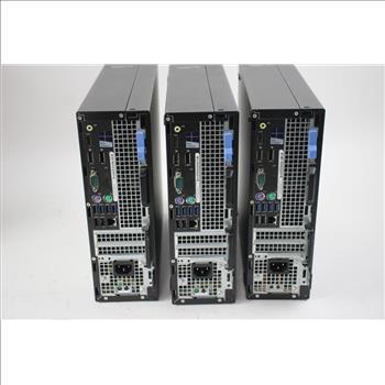 Dell OptiPlex 7040 Small Form Factor Desktop Computers, Lot Of 3 - SOLD FOR PARTS ONLY