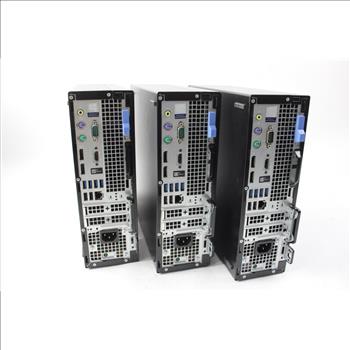 Dell OptiPlex 7060 Computer Lot, 3 Pieces, Sold For Parts