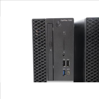 Dell OptiPlex 7060 Small Form Factor Desktop Computer Towers, Lot Of 3