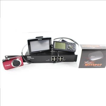 Dell Power Connect 2708 Network Hub And More, 5 Pieces