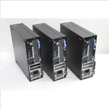 Dell Precision Tower 3420 Small Form Factor Desktop Computers, Lot Of 3 - SOLD FOR PARTS ONLY
