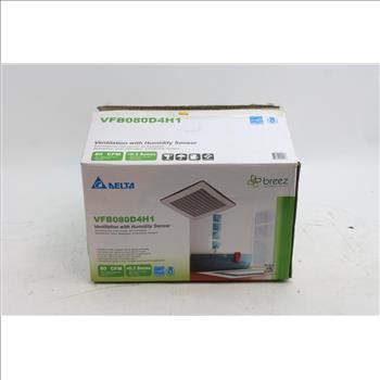 Delta Breeze Ventilation System With Humidity Sensor Breez Vfb080d4h1