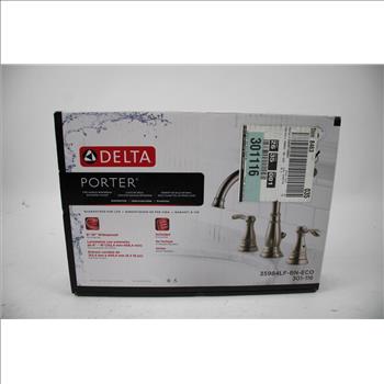 Delta Porter 2-Handle Bathroom Faucet, 35984LF--BN-ECO 301-116