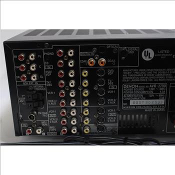 Denon AVR-2700 A/V Reciever