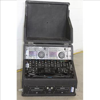 Denon DJ Mixer Board In Plastic Case
