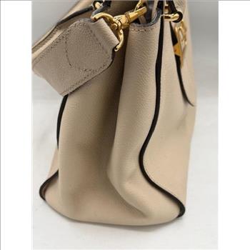 Designer Burberry Leather Hand Bag - Doublechecked By Entrupy