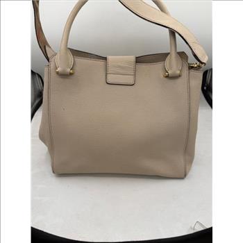 Designer Burberry Leather Hand Bag - Doublechecked By Entrupy