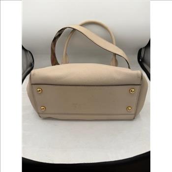 Designer Burberry Leather Hand Bag - Doublechecked By Entrupy