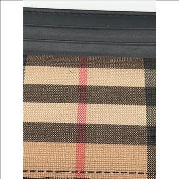 Designer Burberry Wallet With Money Clip - Doublechecked By Entrupy