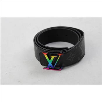 Designer Louis Vuitton Men's Belt - Doublechecked By Entrupy