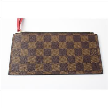 Designer Louis Vuitton Zipper Pouch - Doublechecked By Entrupy