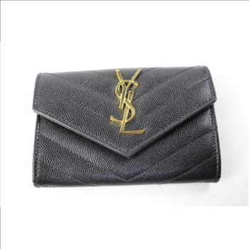 Designer Saint Laurent Wallet - Doublechecked By Entrupy
