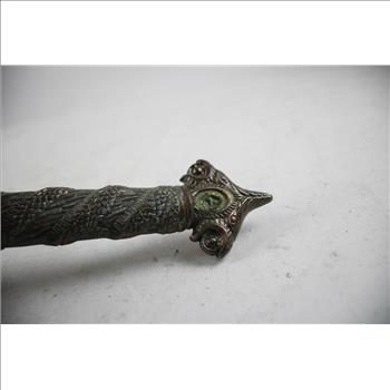 Detailed Handle With Gem Stainless Sword
