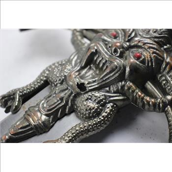 Detailed Handle With Gem Stainless Sword