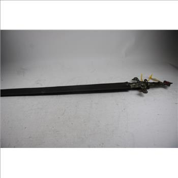 Detailed Handle With Gem Stainless Sword