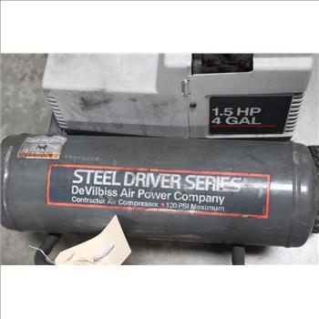 DeVilbiss Air Compressor - Sold For Parts Only