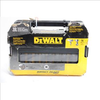 Dewalt 10 Pc. Socket Set