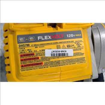 DeWalt 12'' Compound Miter Saw