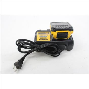 Dewalt 12-20v Charger And Battery Pack
