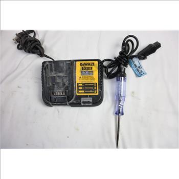 Dewalt 12v/20v Battery Charger And Dril Bits
