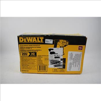 DeWalt 18-Gauge Narrow Crown Stapler Kit