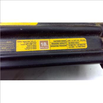 DeWalt 18-Gauge Pneumatic Brad Nailer