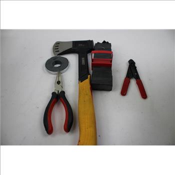 Dewalt 20oz Axe Milwaukee Cable Stripper & More 9 Pieces