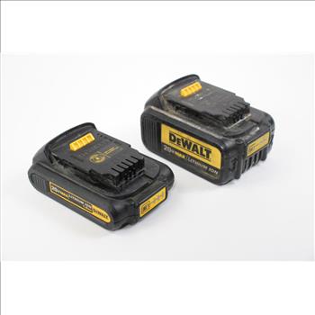 Dewalt 20v Battery Pack, 2 Pieces