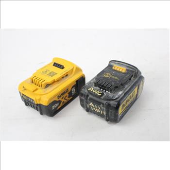 Dewalt 20v Battery Pack, 2 Pieces