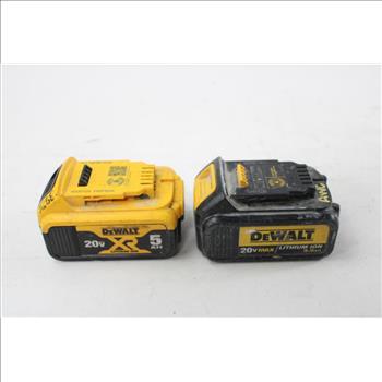 Dewalt 20v Battery Pack, 2 Pieces
